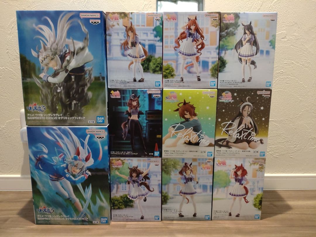 未開封ウマ娘フィギュア　アグネスタキオン　マルゼンスキー　マチカネタンホイザ　他