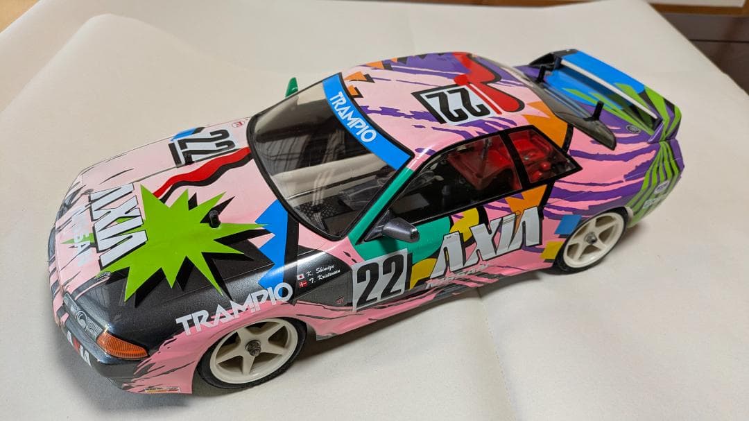 タミヤ　1/10電動RCカー　AXIA スカイラインGT-R　　ジャンク品 生産終了 タミヤ模型 ニッサン アクシア スカイライン R32 GT-R