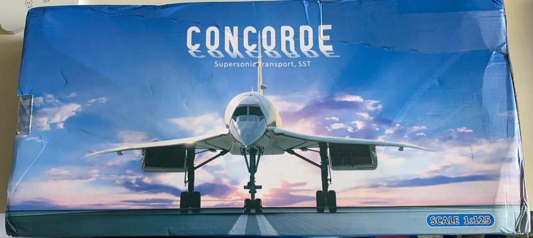 エールフランス コンコルド ダイキャストモデル　50cm Scale:1/125