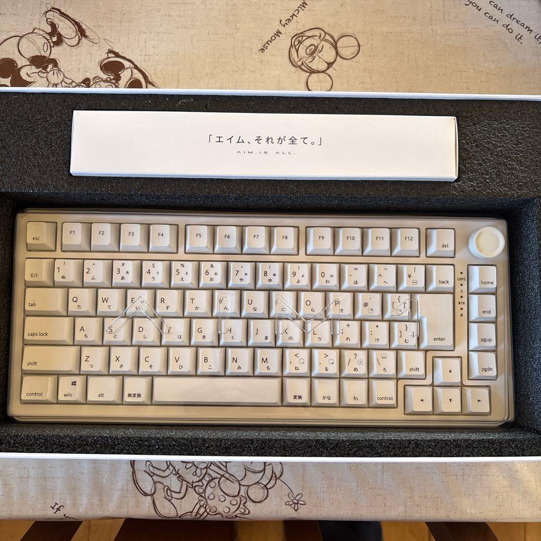 AIM1 瞬 ゲーミングキーボード 日本語配列