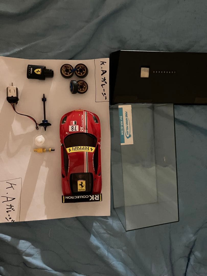 ミニッツラジコン「フェラーリf430チャレンジレーシング