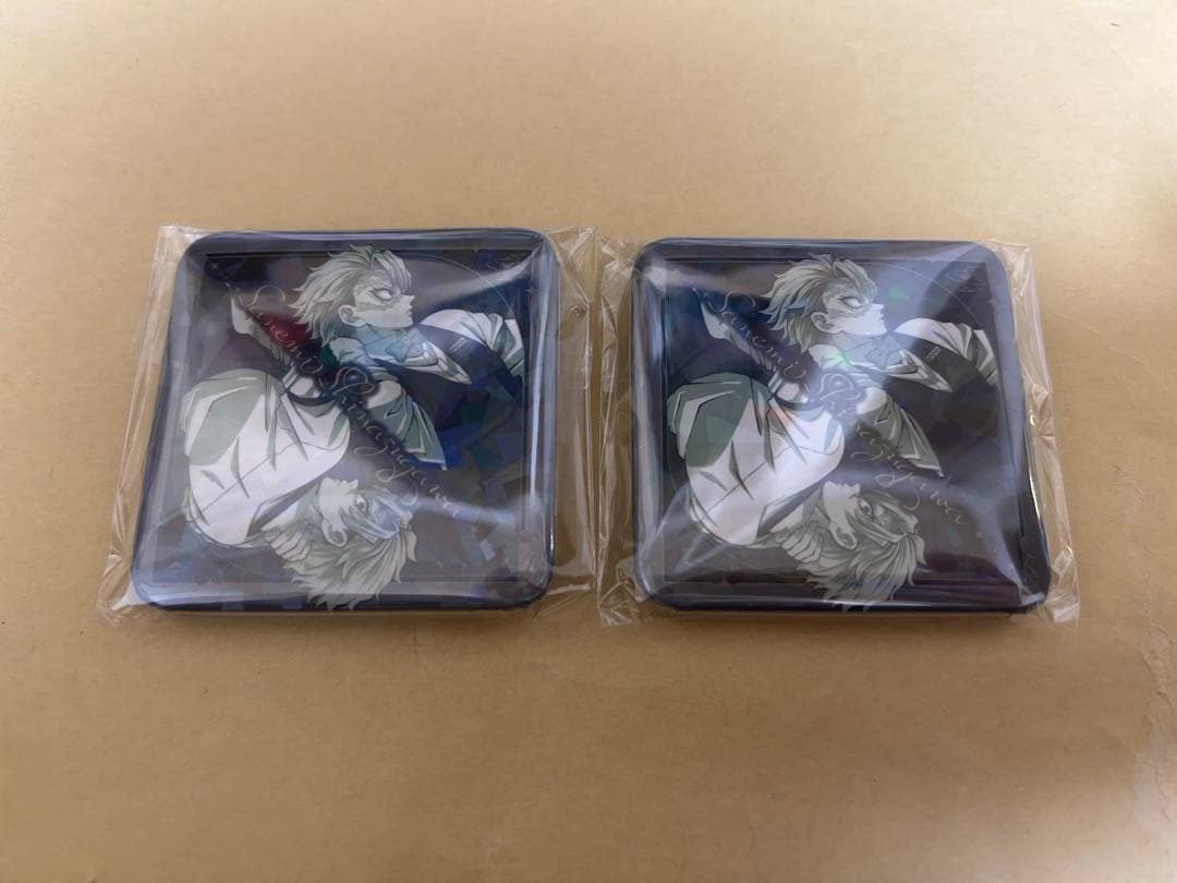 鬼滅の刃 モクテルバー銀座 コレクションロト グリッター缶バッジ 不死