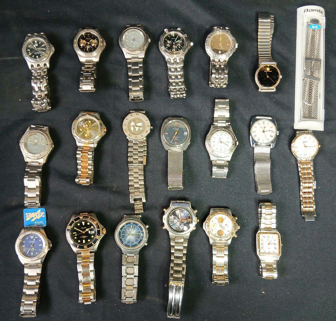 腕時計19点+バンド1点 まとめ売り「ジャンク」