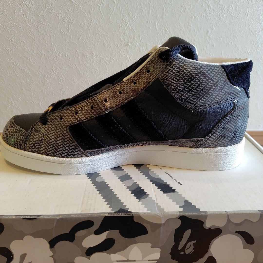 hope　エイプ☓アディダス　スーパーエイプスケート黒蛇　26.5cm