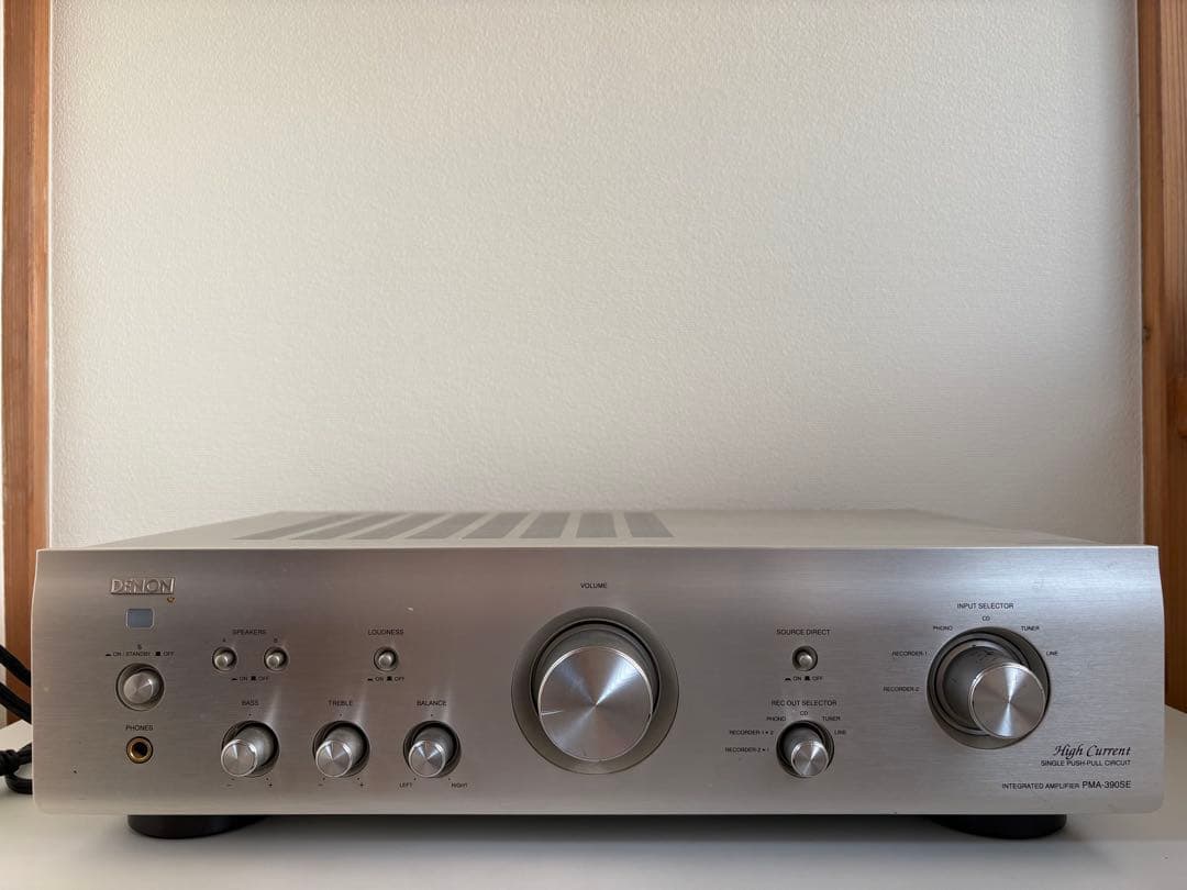 【ジャンク】DENON アンプPMA-390SE 26【修理・メンテナンス】探していたPMA-390シリーズの一つPMA-390SEの
