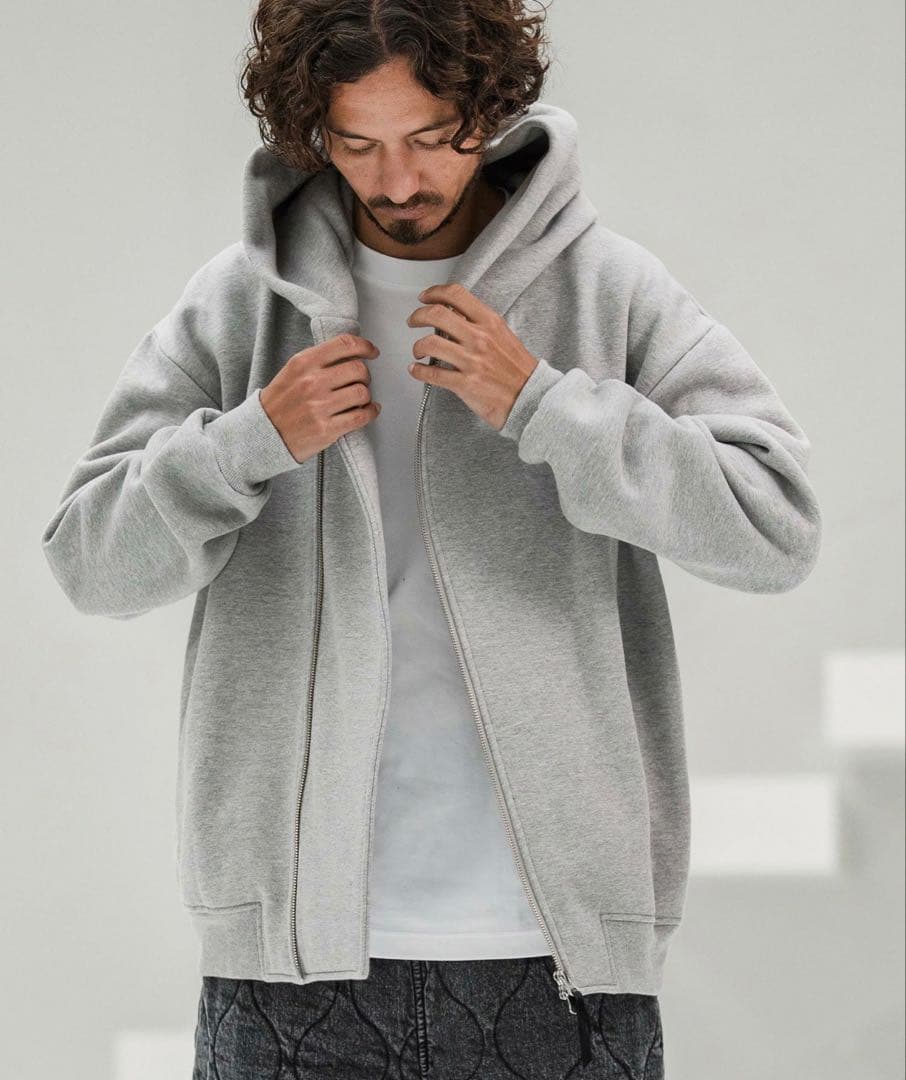 【CAMBIO】ジップパーカー　グレーS サイズ CAMBIO】ジップパーカー グレーS サイズ - メルカリ