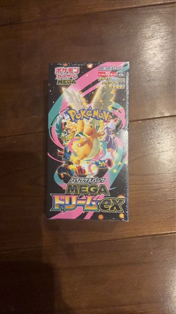 【シュリンク付き】ポケモンカードゲーム　MEGAドリームEX 1BOX