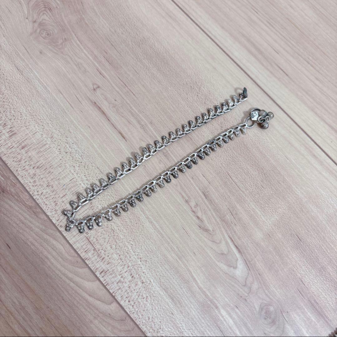 Taka　カレンシルバーチェーンブレスレット2点トンボ5個セット