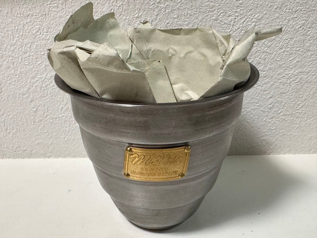 新品 未使用 M&M MASSES 植木鉢 マシス 鉄鉢 - メルカリ