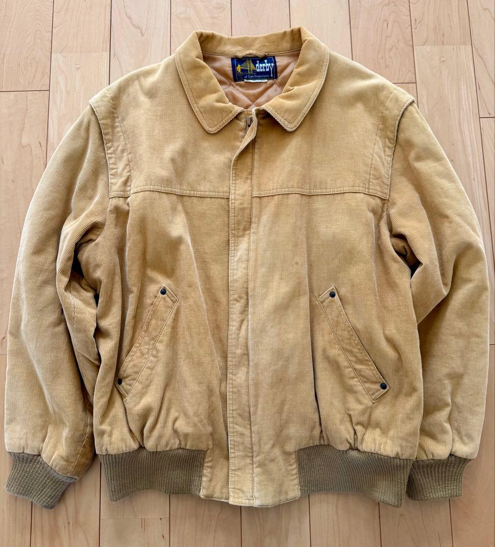 【希少】ダービーオブサンフランシスコ　Derby コーデュロイジャケット