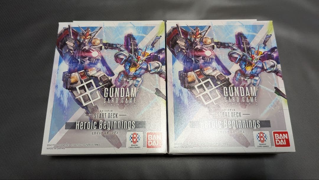 ガンダムカードゲーム スタートデッキ ヒロイックビギニングス ST01