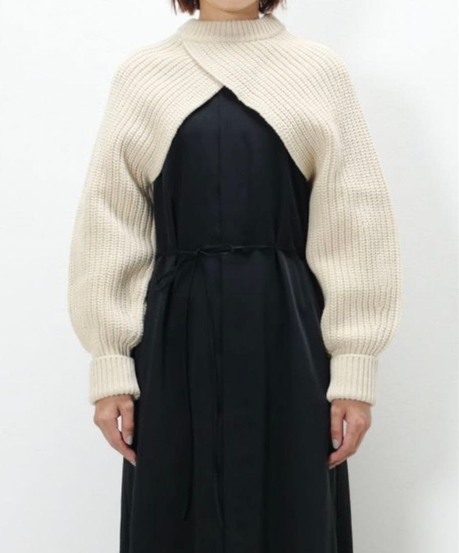 HYKE ハイク RIBBED SLEEVES リブドスリーブス アームニット|mercari