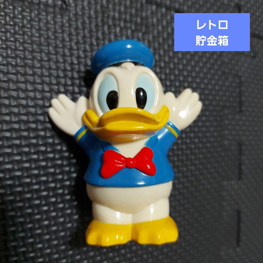 ディズニー ドナルドダック 貯金箱 - メルカリ