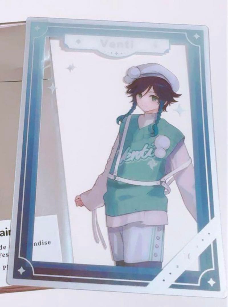 原神 ホヨフェア 限定 ウェンティ フォトカード Hoyofair - メルカリ
