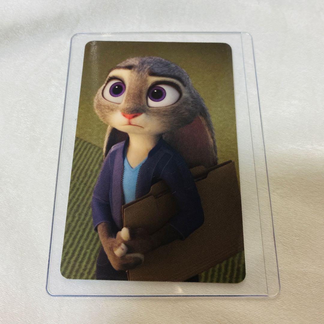 ズートピア2 オーマイカフェ 予約 特典 コレクションカード ジュディ