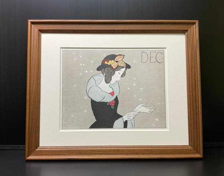 竹久夢二 冬(雪の風) - メルカリ