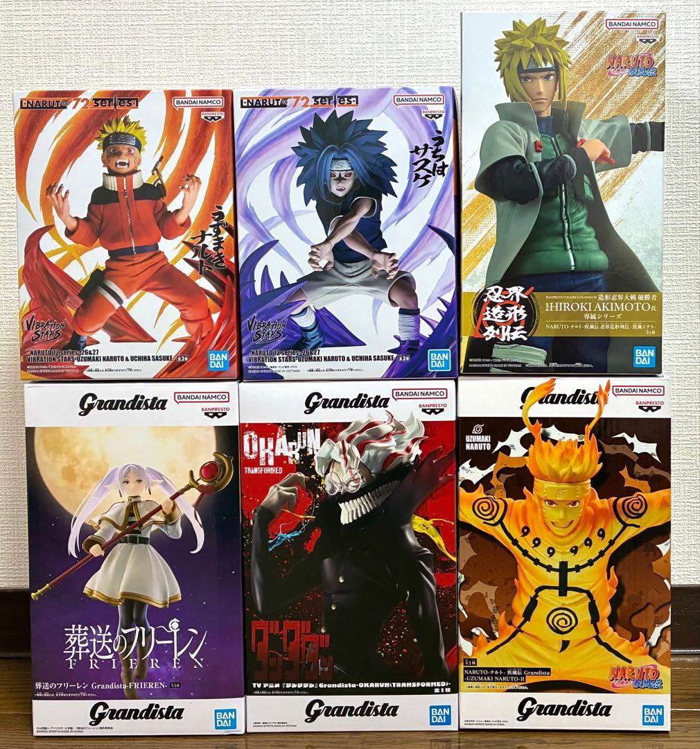 【人気アニメフィギュア６体セット】◎！