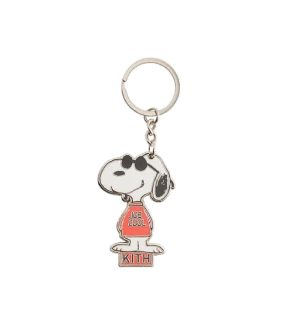 小物 Kith for Peanuts Cool Snoopy Keychain
