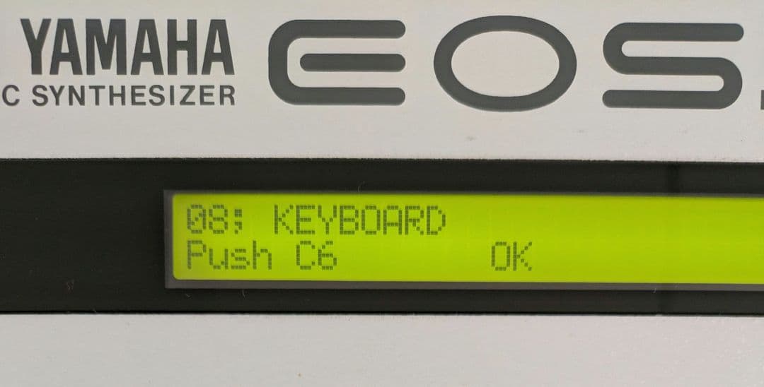 ヤマハ シンセサイザー EOS B700 MDF3 ジャンク扱い品 ヤマハ