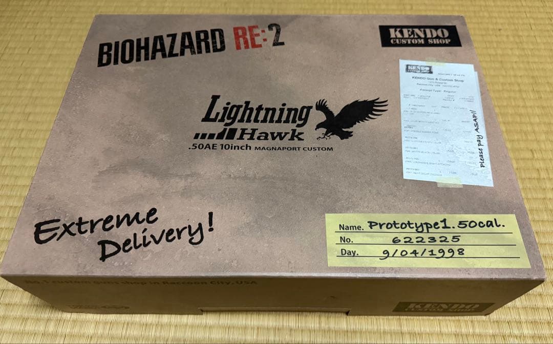 東京マルイ ライトニングホーク .50AE 10インチ バイオハザード限定品！
