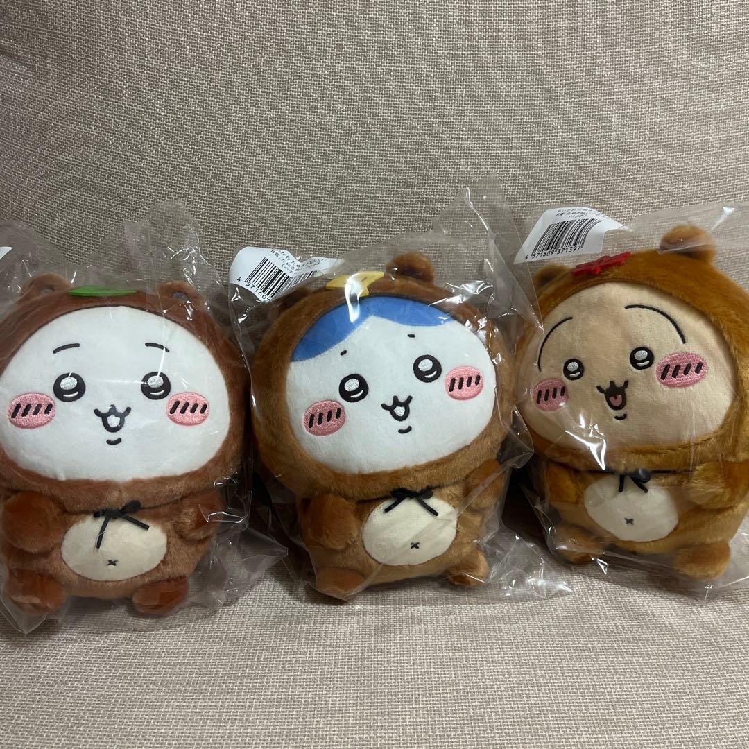 ちいかわ たぬきだもんくじ B賞 うさぎ ハチワレ うさぎ コンプセット