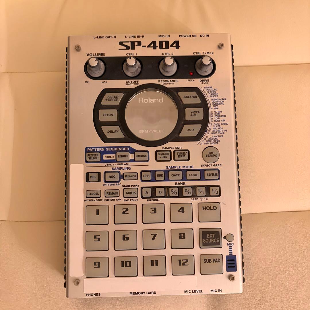Roland SP-404 サンプラー 本体 生産終了品 初代モデル - メルカリ