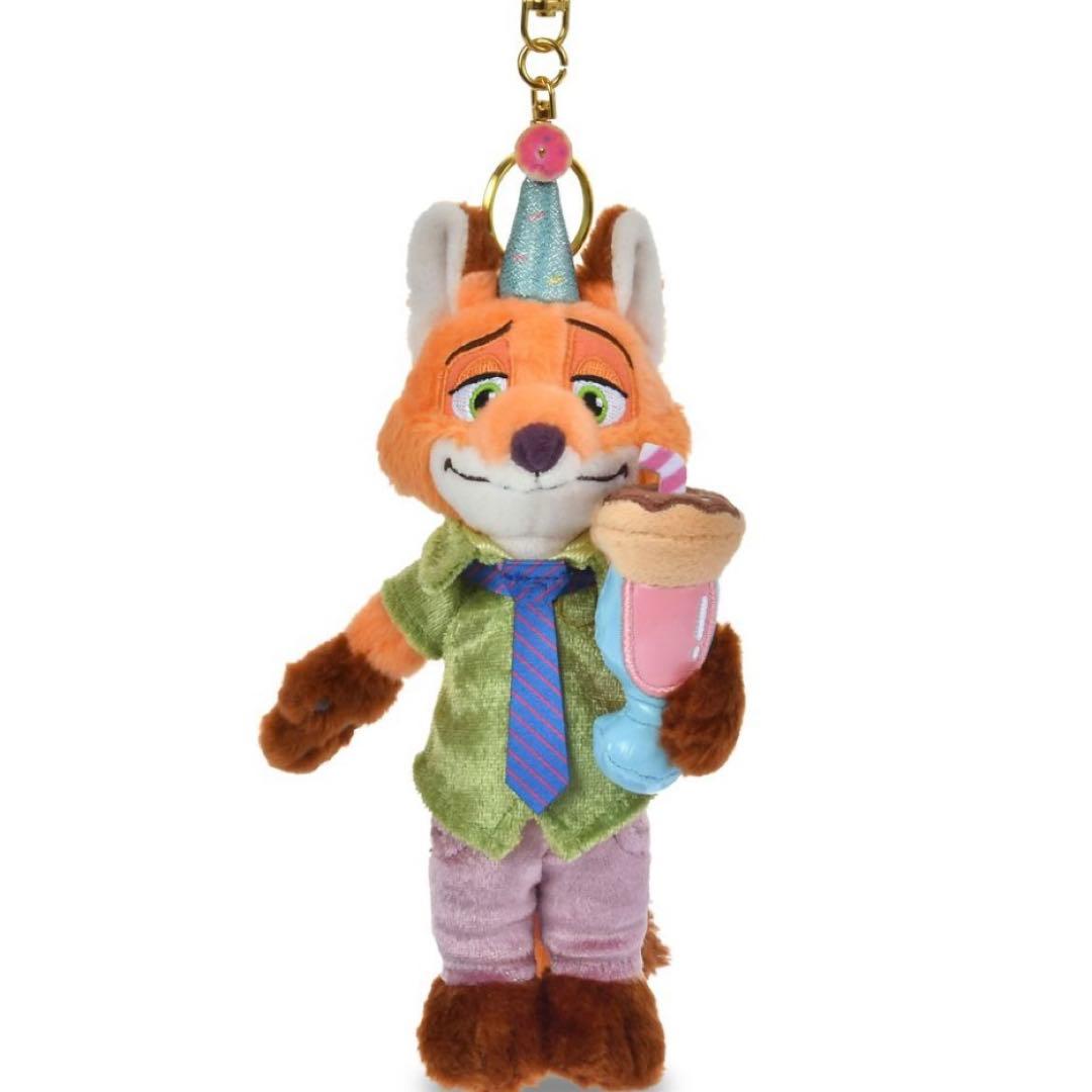 ズートピア ニック・ワイルド ぬいぐるみキーホルダー・キーチェーン