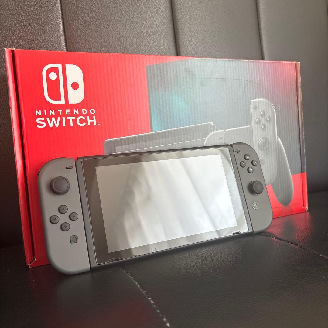 【同梱品完備】Nintendo Switch グレー