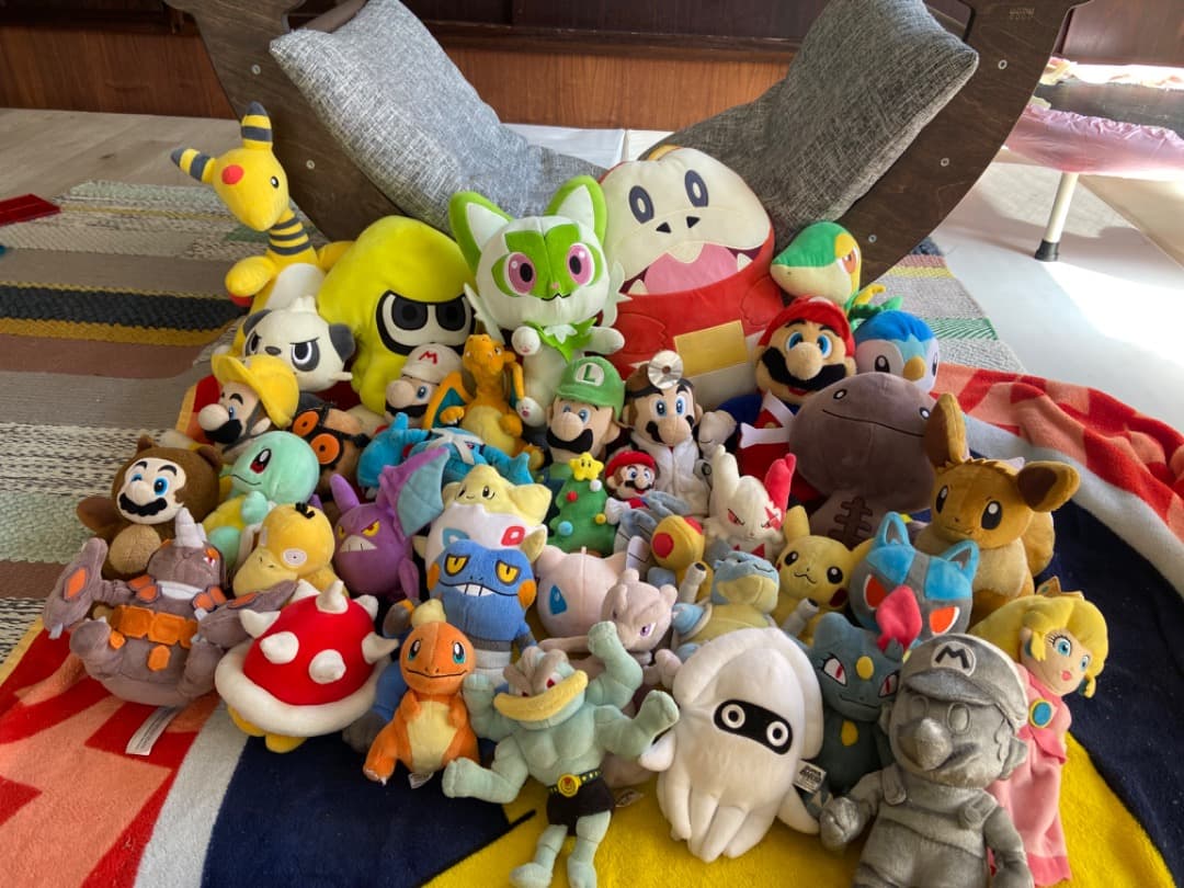 Nintendo and Pokémon Plush Collection