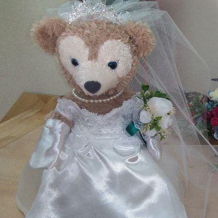 ダッフィー シェリーメイ ウェディングベア コスチューム ダッフィー＆シェリーメイ|ウエディングコスチューム - ダッフィー