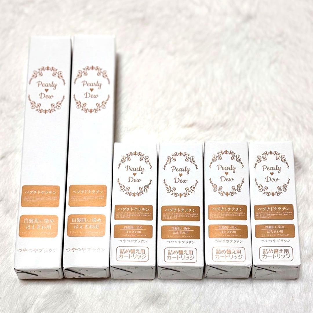 Pearly Dew　パーリーデュー　白髪　染め　トリートメント　ヘアマニキュア パーリーデュー 簡単便利に染まる艶髪美人 サロン仕上がりを目指した