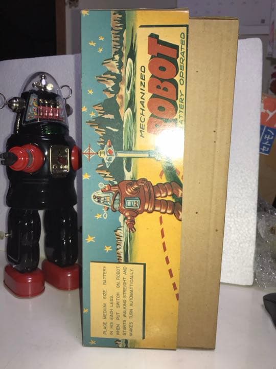 ロビー・ザ・ロボット ROBBY 単 1乾電池 禁断の惑星 野村トイ復刻