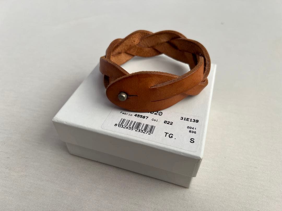 Martin Margiela マルタンマルジェラ レザーブレスレット - メルカリ