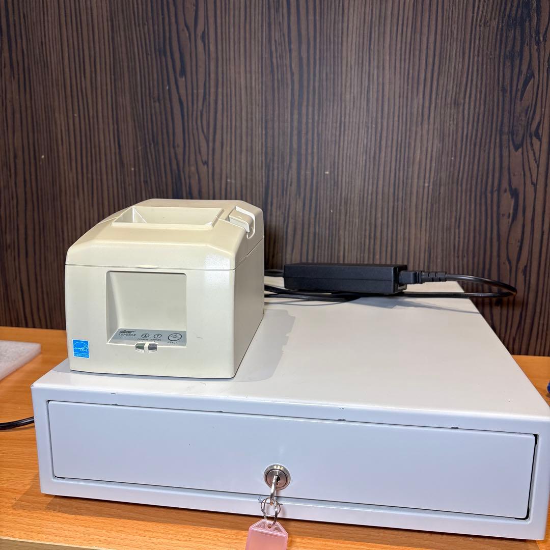 Airレジ対応 レシートプリンター キャッシュドロアー スターTSP650Ⅱ
