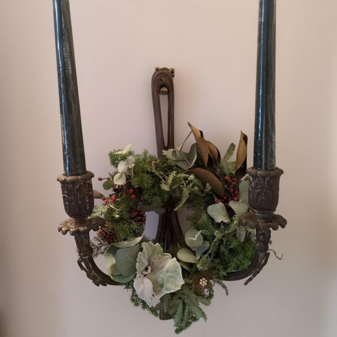 フランスアンティークキャンドルホルダー