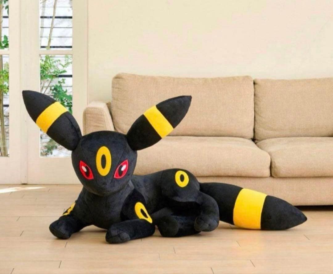 ポケモンセンター　ぬいぐるみ　等身大　ブラッキー　寝そべり　ポケットモンスター ぬいぐるみ 等身大ブラッキー 寝そべり ｜【公式】ポケモンセンター