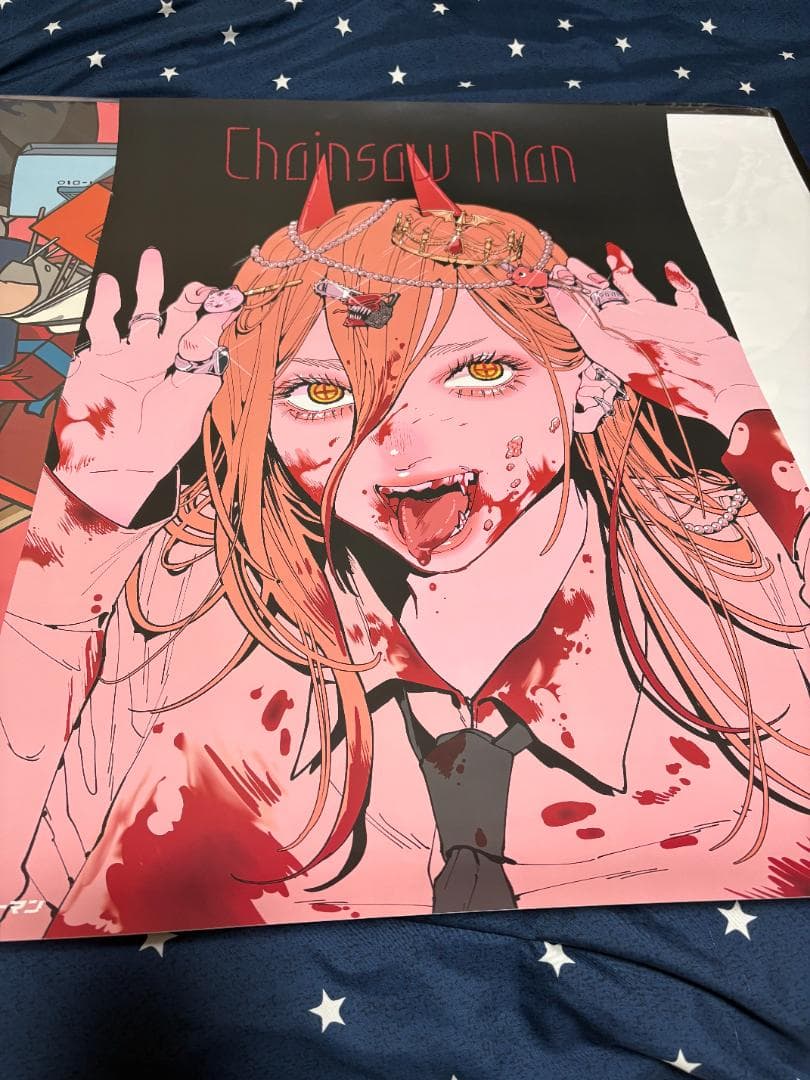 チェンソーマン展 パワー ポスター B2 - メルカリ