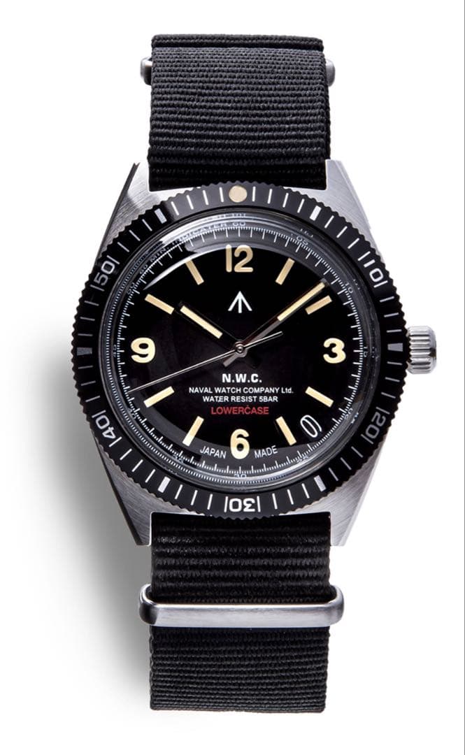 naval watch lowercase edifice別注
