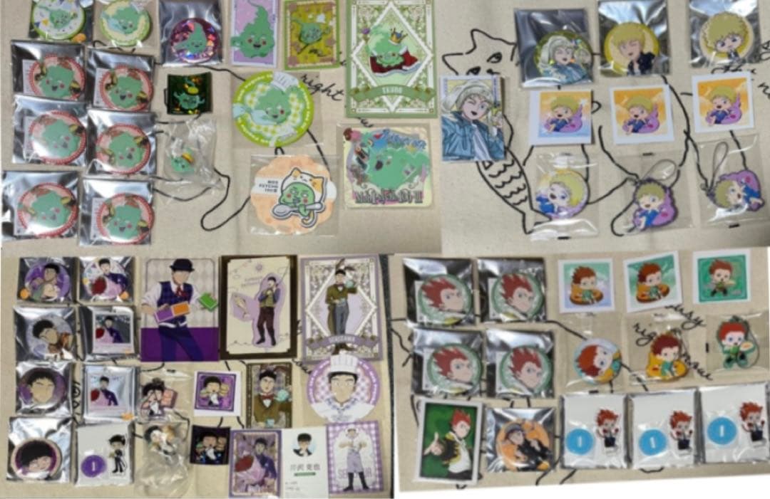 【31日限定】モブサイコ100 グッズまとめ売り エクボ テル 芹沢 ショウ 本日限定出品】モブサイコ100 グッズまとめ売り エクボ テル 芹沢