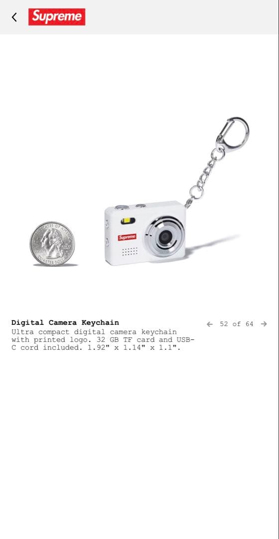 Digital Camera Keychain - メルカリ