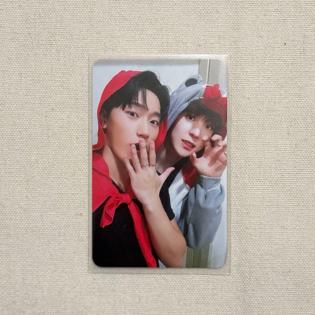 ATEEZ makestar メクス ユニット トレカ 狼 赤ずきん サン ユノ - メルカリ