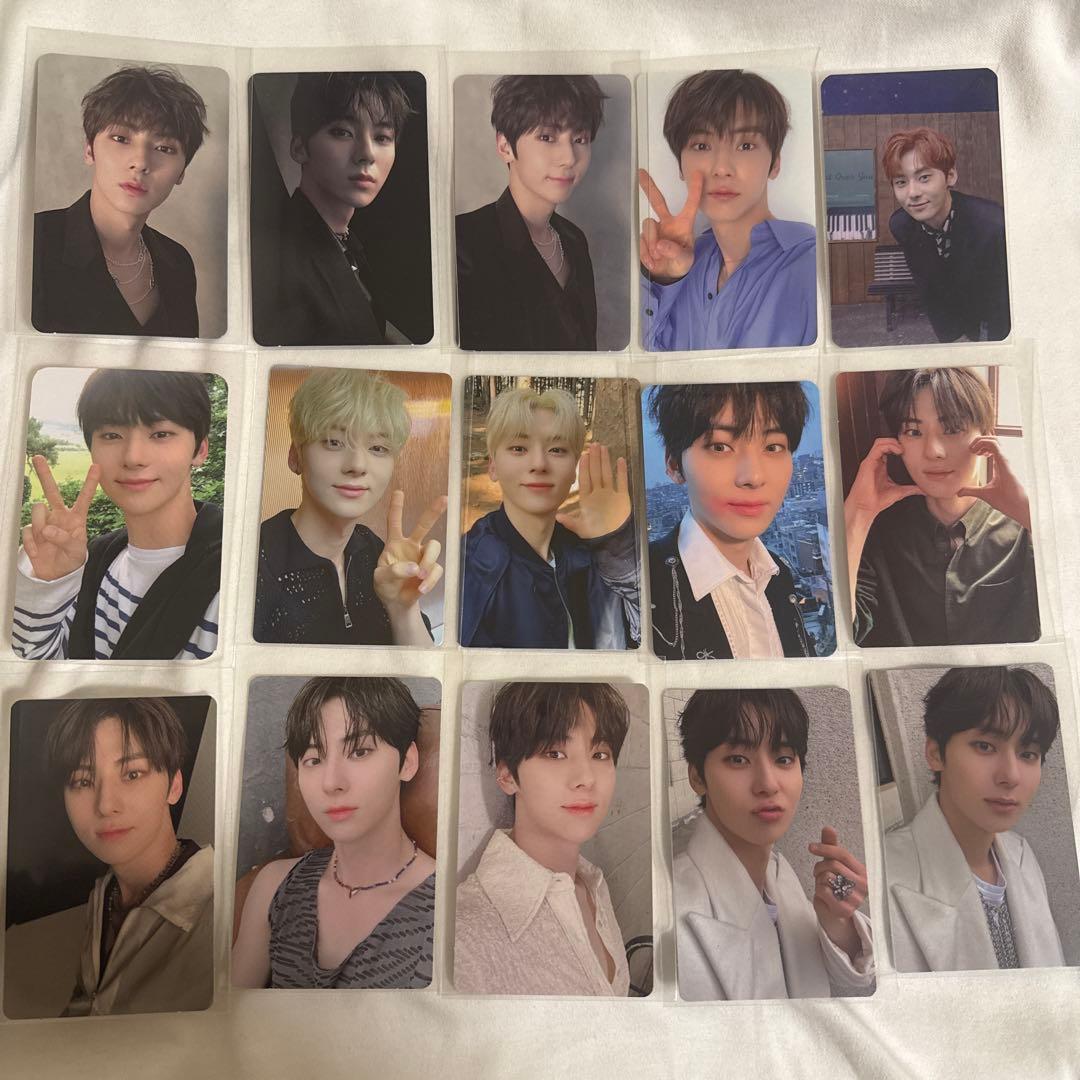 ファンミニョン　hwangminhyun NU'EST トレカ 15枚まとめ売り