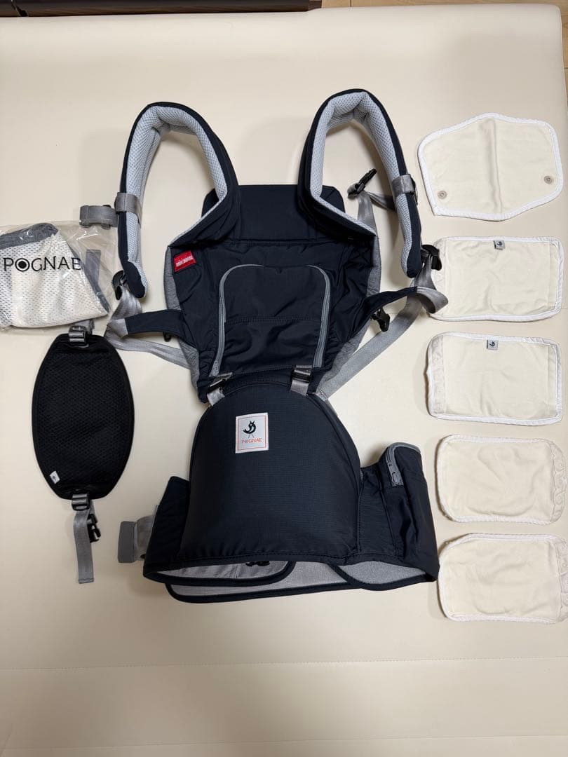 [美品]ミキハウス ポグネー ベビーキャリア