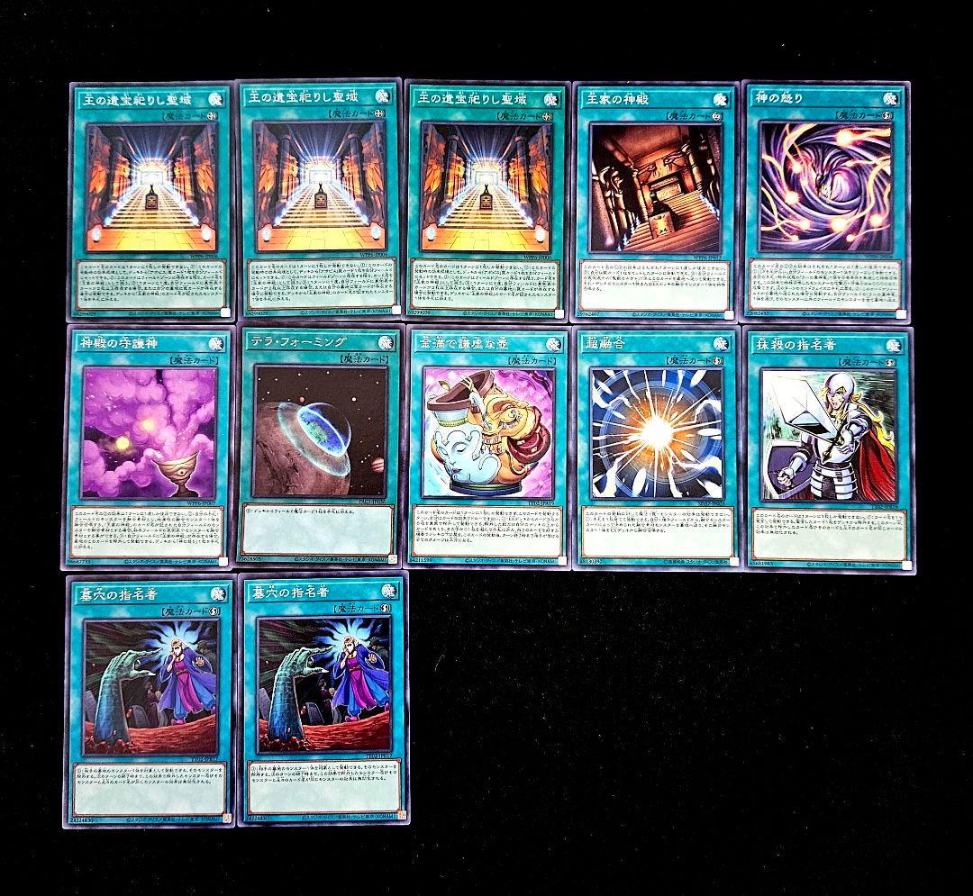 遊戯王 【本格構築‼️】王家の神殿 構築済みデッキ‼️ ラーの翼神竜