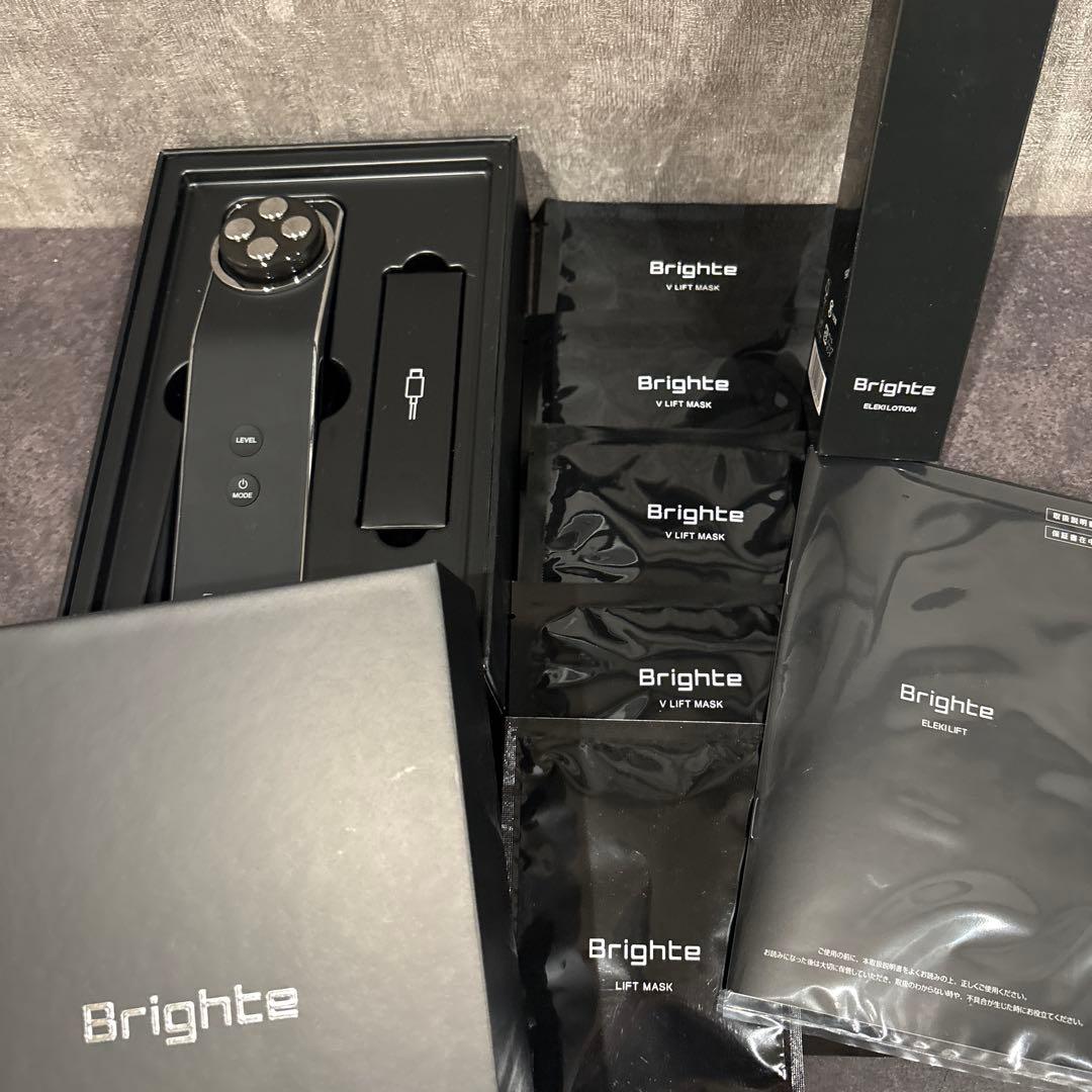 Brighte ELEKI LIFT 美顔器 ⭐︎化粧水1本＋マスク5枚付⭐︎