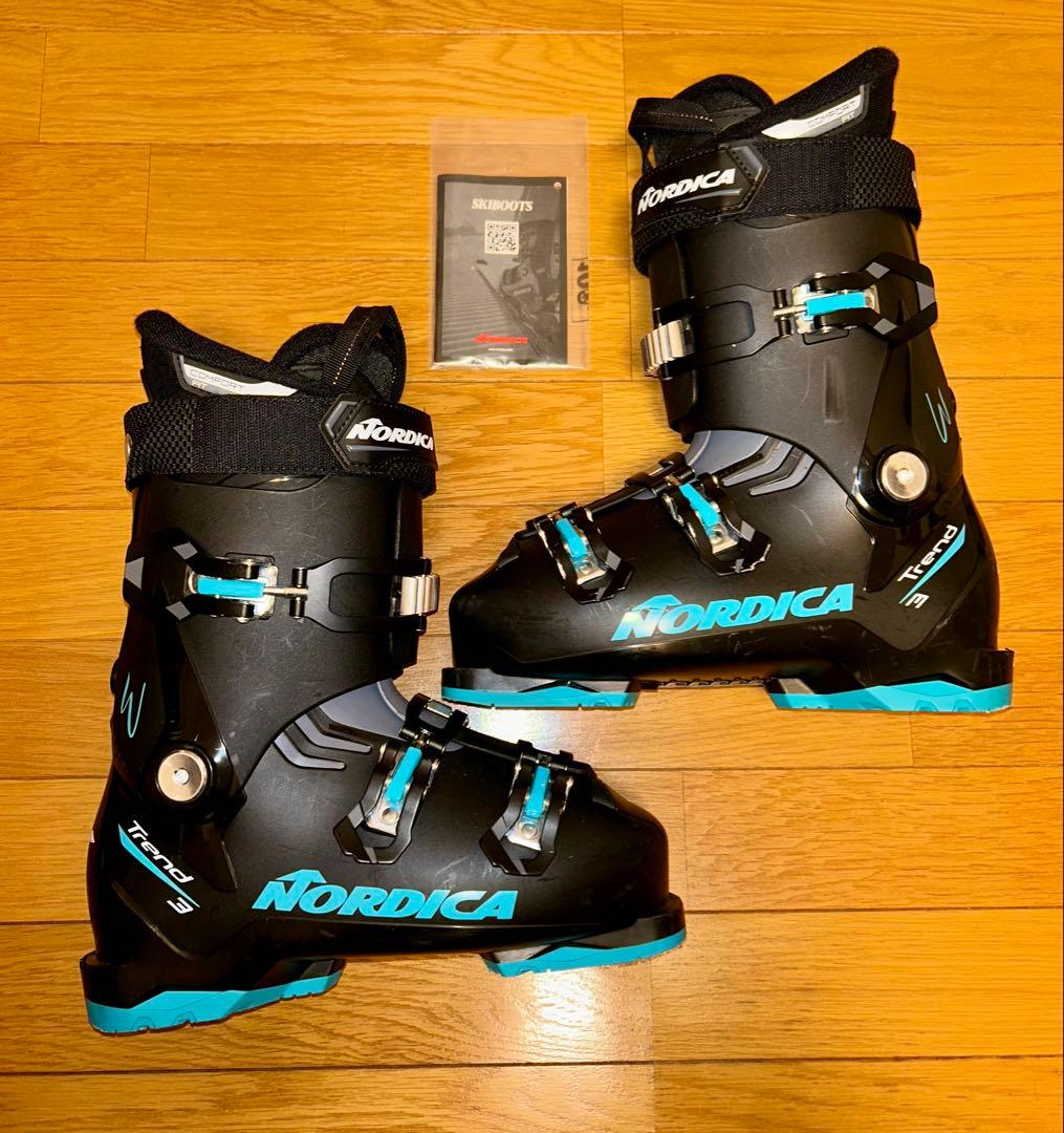 NORDICA TREND3 25cm 25.5cm スキーブーツ 説明書付き