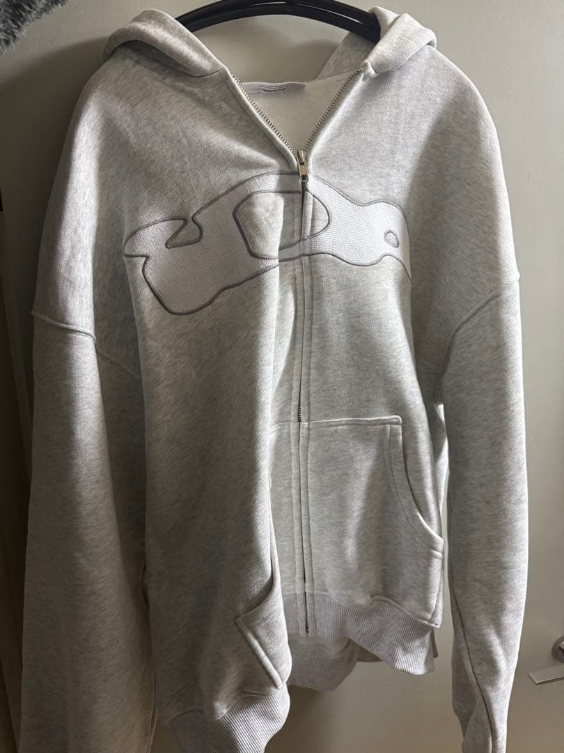 ida splyロゴパーカー グレー L - メルカリ