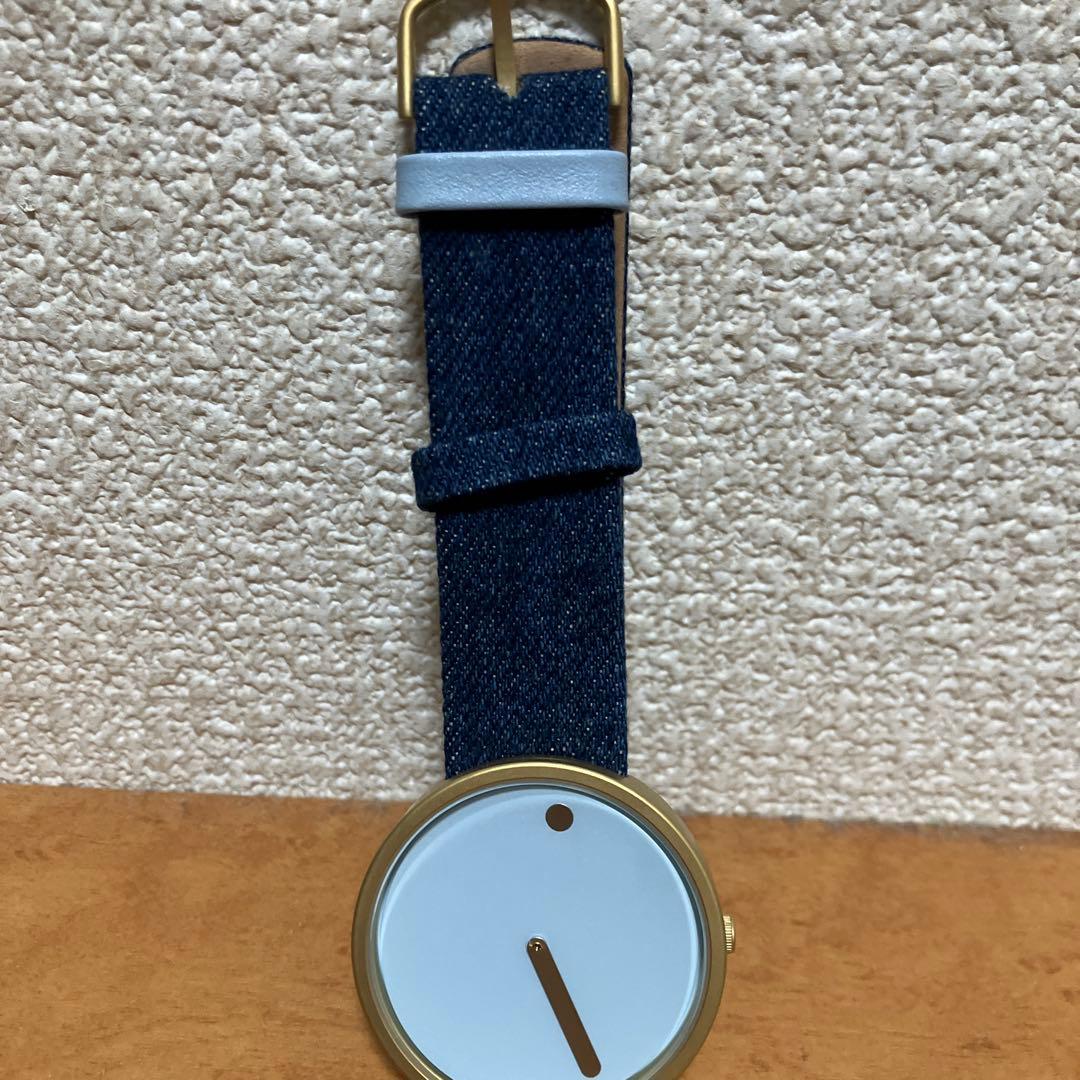 ピクト 時計 PICTO 腕時計 GOLD CASE & DEMIN STRAP PICTO（ピクト） 時計 腕時計 ゴールドケース アンド デニムストラップ
