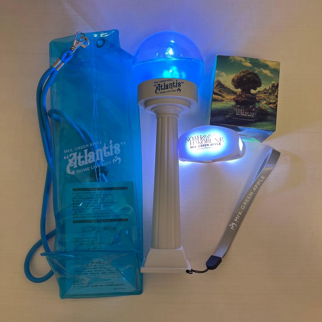 Mrs.GREEN APPLE Atiantis/ノアの方舟 ペンライトセット - メルカリ