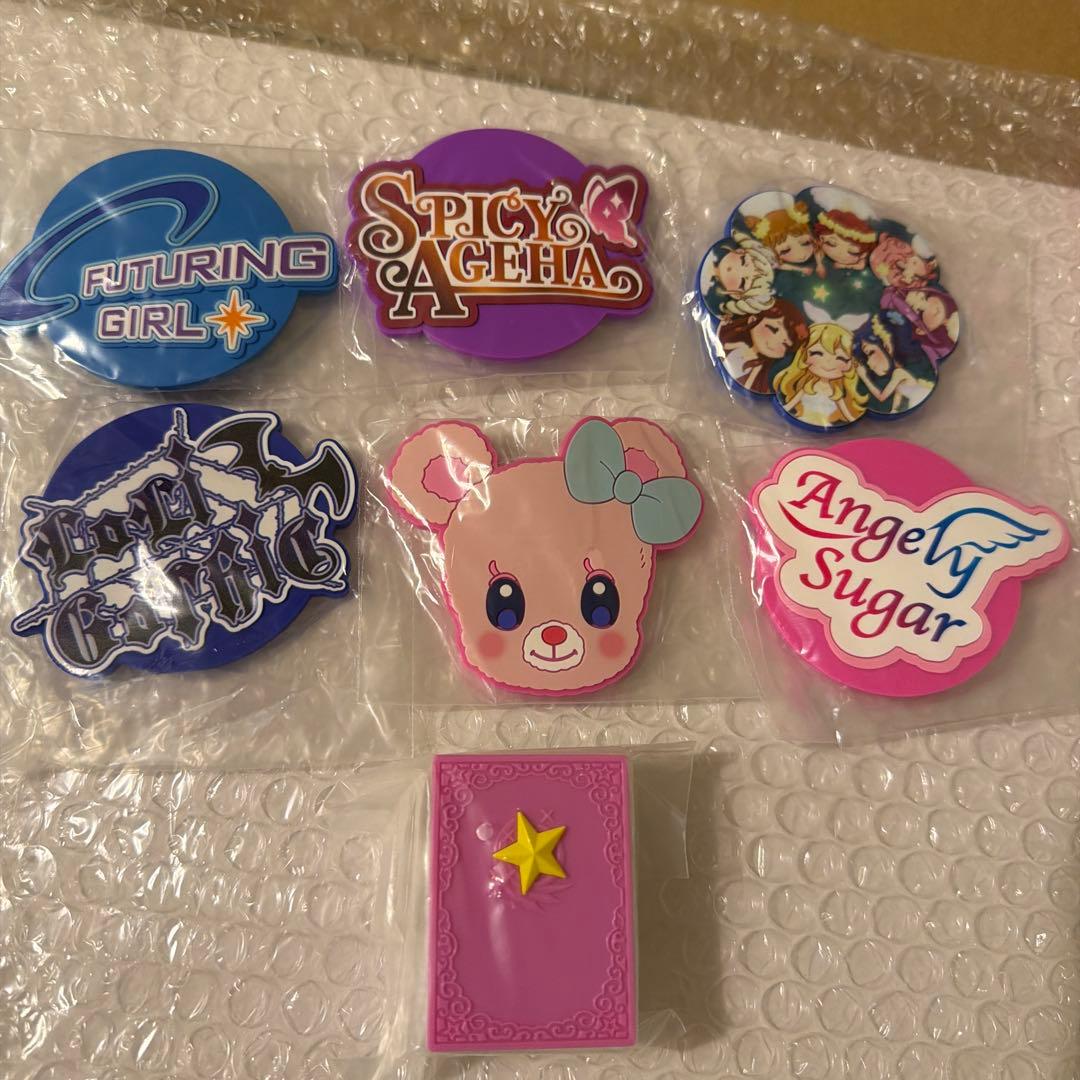 アイカツ！ グッズコレクション ラバーコースター+オルゴール7点セット